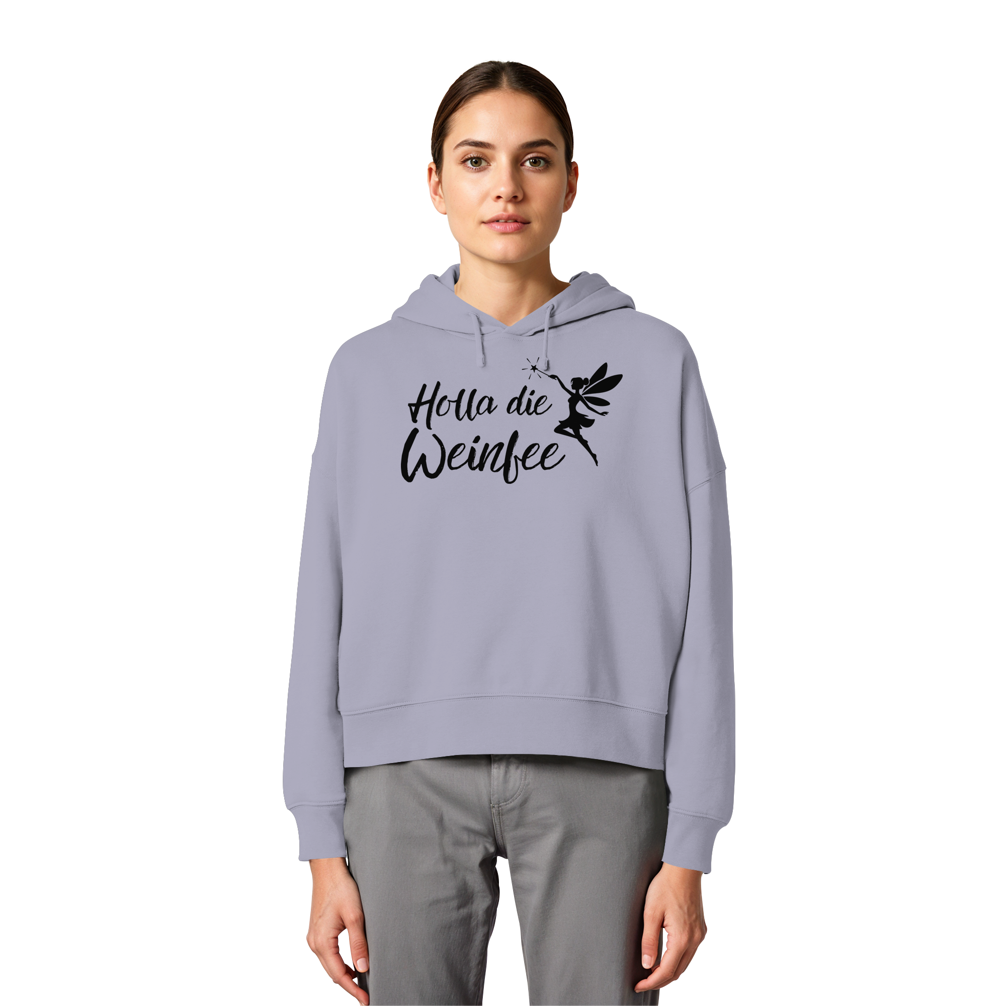 Weinfee - Womens Organic Boxcut Hoodie