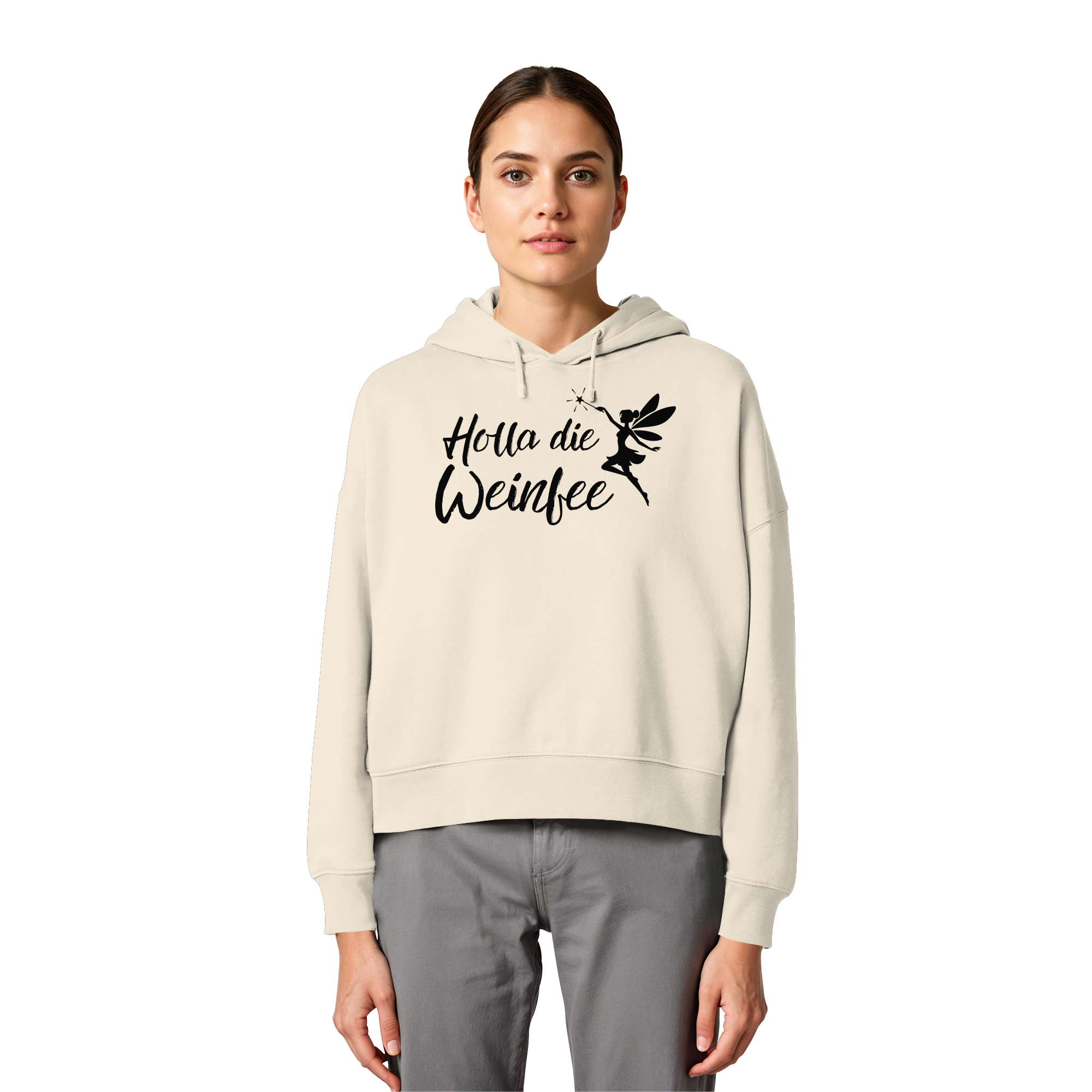 Weinfee - Womens Organic Boxcut Hoodie