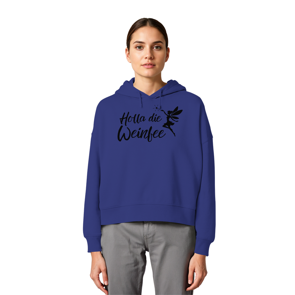 Weinfee - Womens Organic Boxcut Hoodie