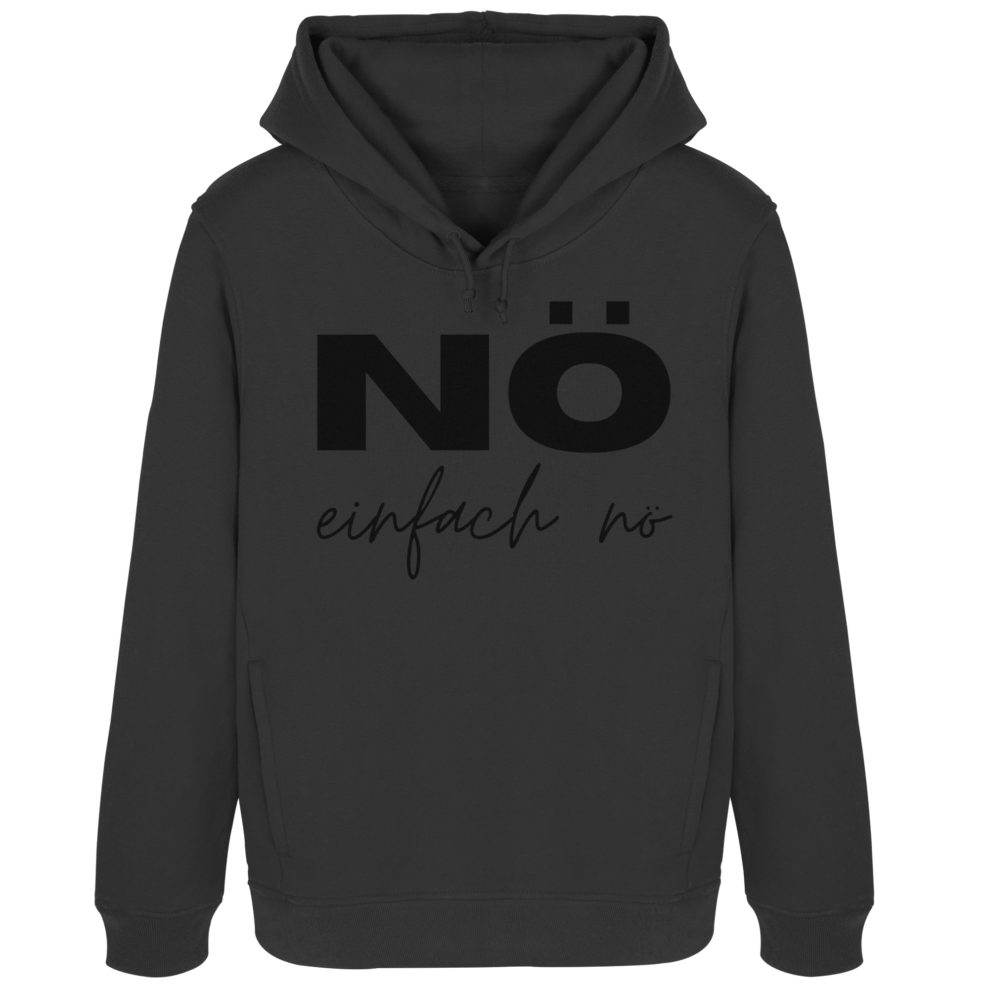 NÖ einfach Nö - Womens Organic Hoodie B&C