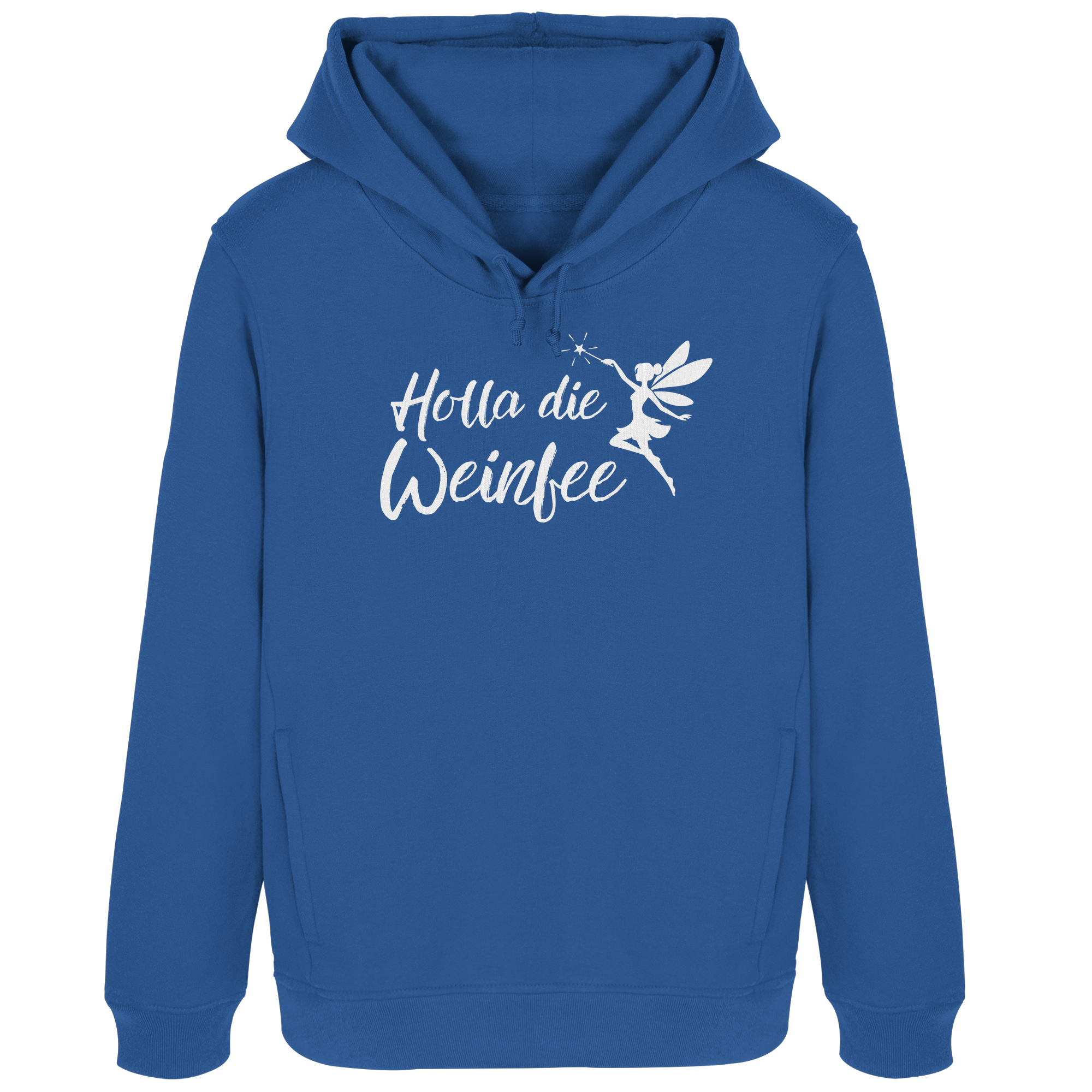 Holla die Weinfee - Womens Organic Hoodie B&C