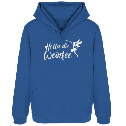 Holla die Weinfee - Womens Organic Hoodie B&C