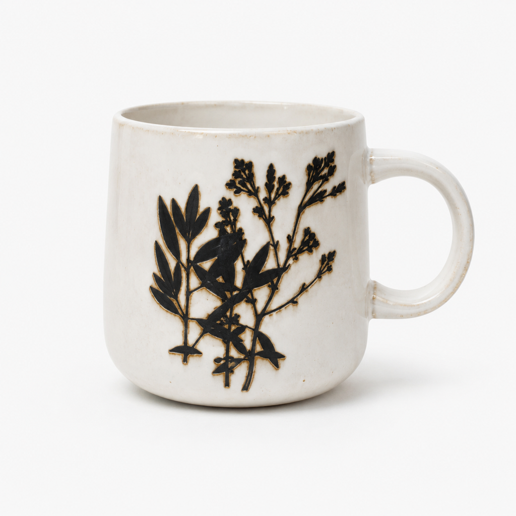 Wildblüte | Keramiktasse im Vintage-Look